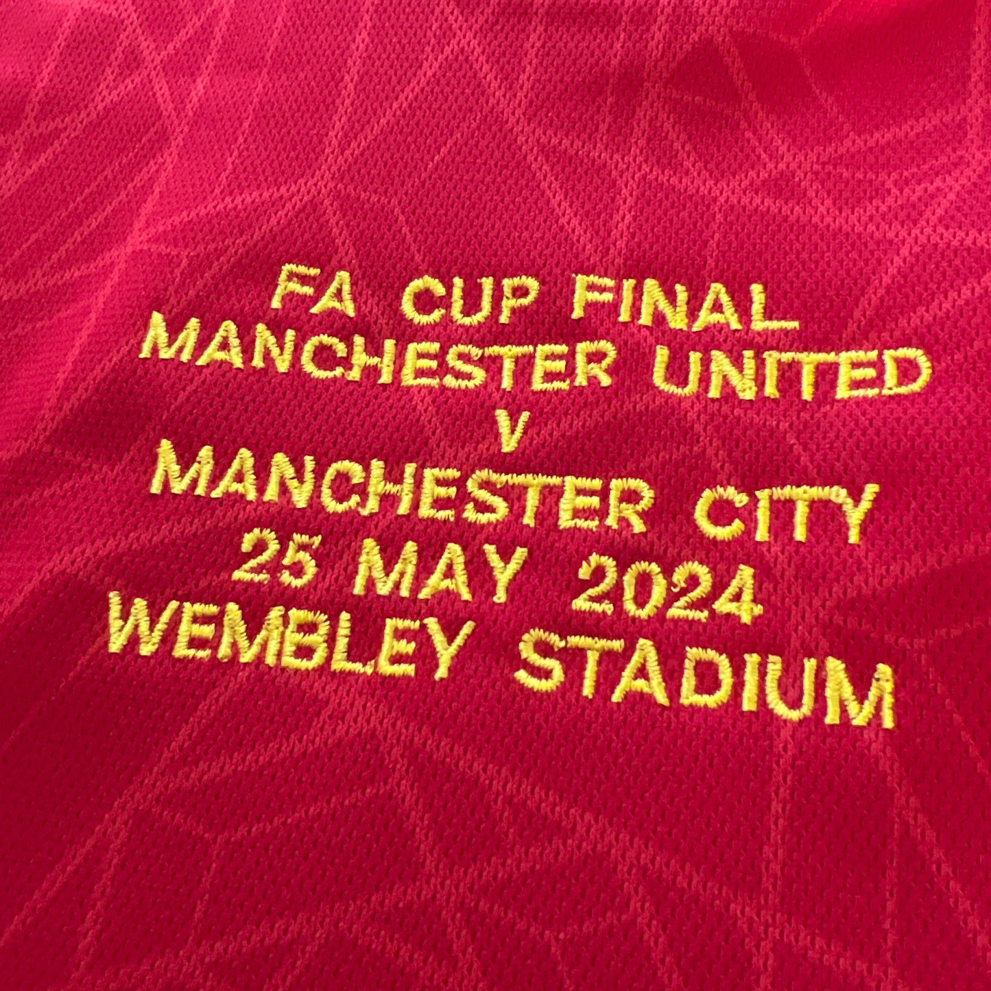 Mainoo 23-24 Manchester United Home FA Cup FINAL