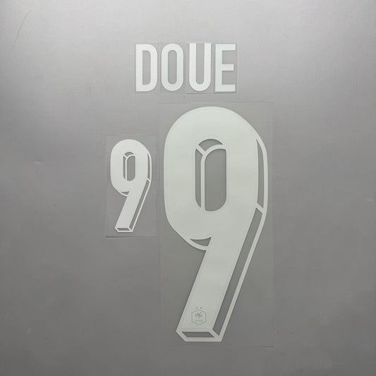#9 Doue 2024 France Home Name & Number set Official