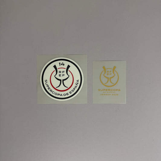 [Pre-Order] 2025 Supercopa Patch Set for Barcelona HOME
