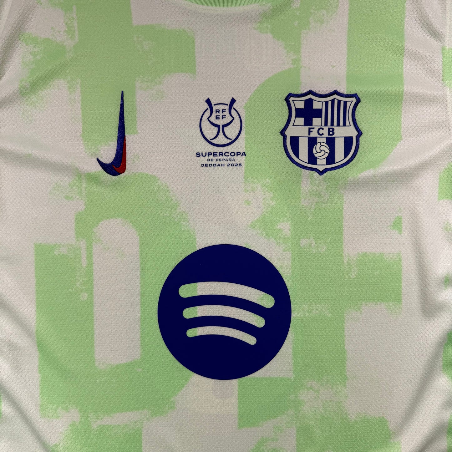 Official #6 Gavi 24/25 FC Barcelona 3rd Stadium Shirt Supercopa Size M