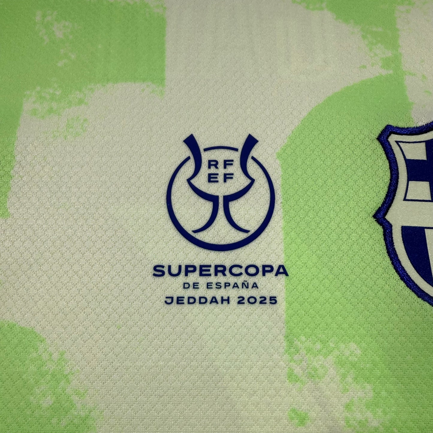 Official #6 Gavi 24/25 FC Barcelona 3rd Stadium Shirt Supercopa Size M