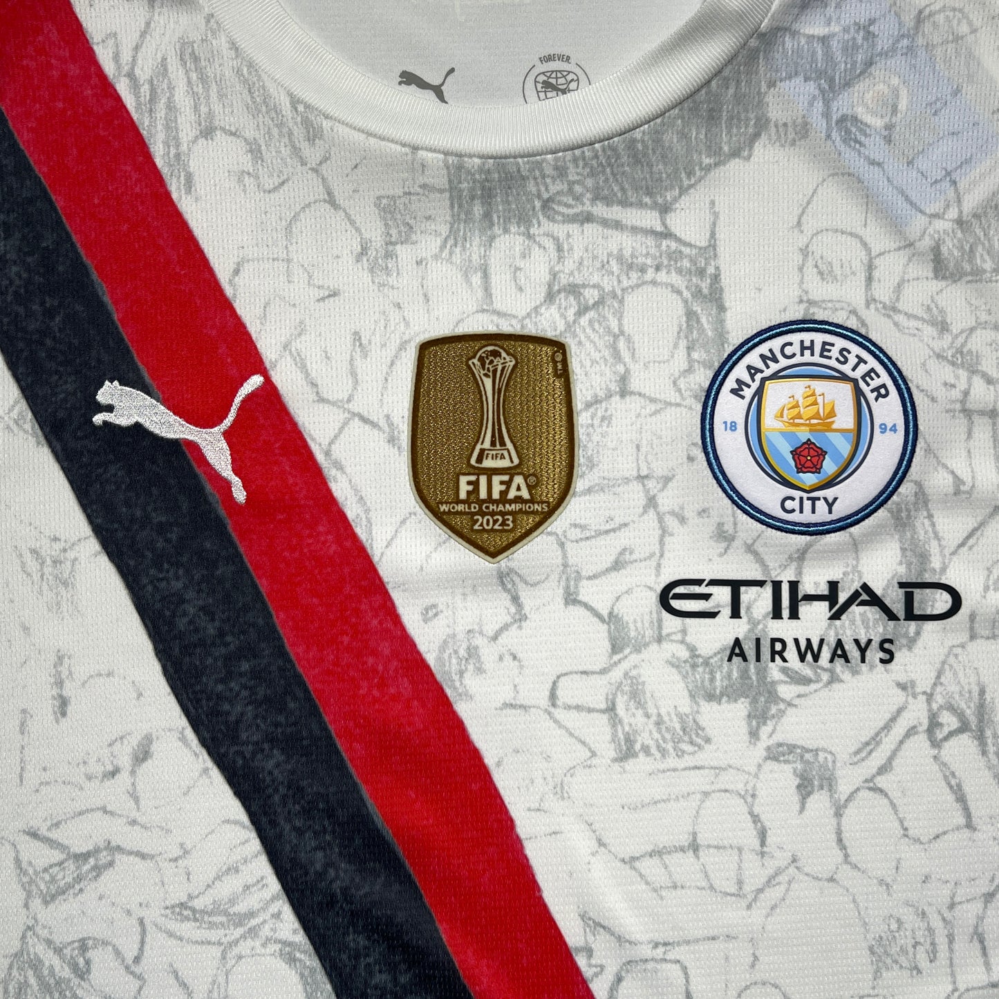 Official #3 Ruben 25/26 Manchester City Stadium Shirt FIFA Club World Cup 25 Size L