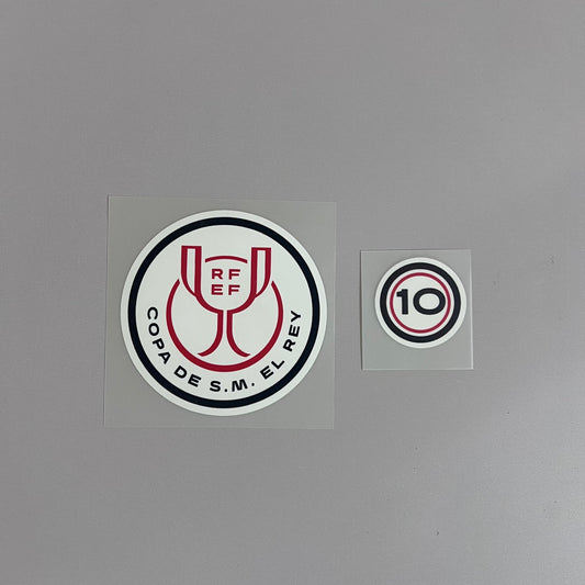 Copa Del Rey Patch Set for Atletico Madrid