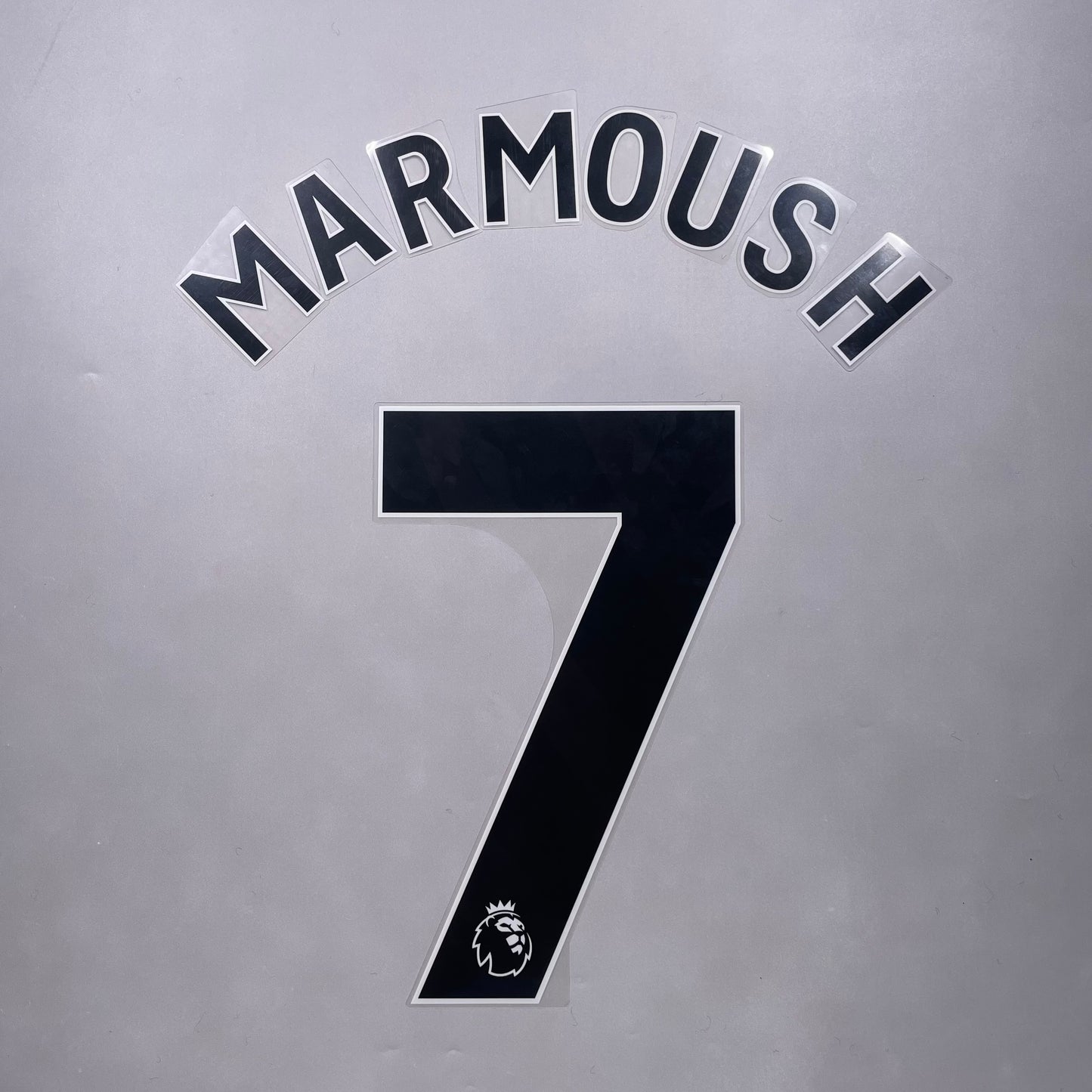 Official 25/26 Manchester City 3rd English Premier League Name & Number set
