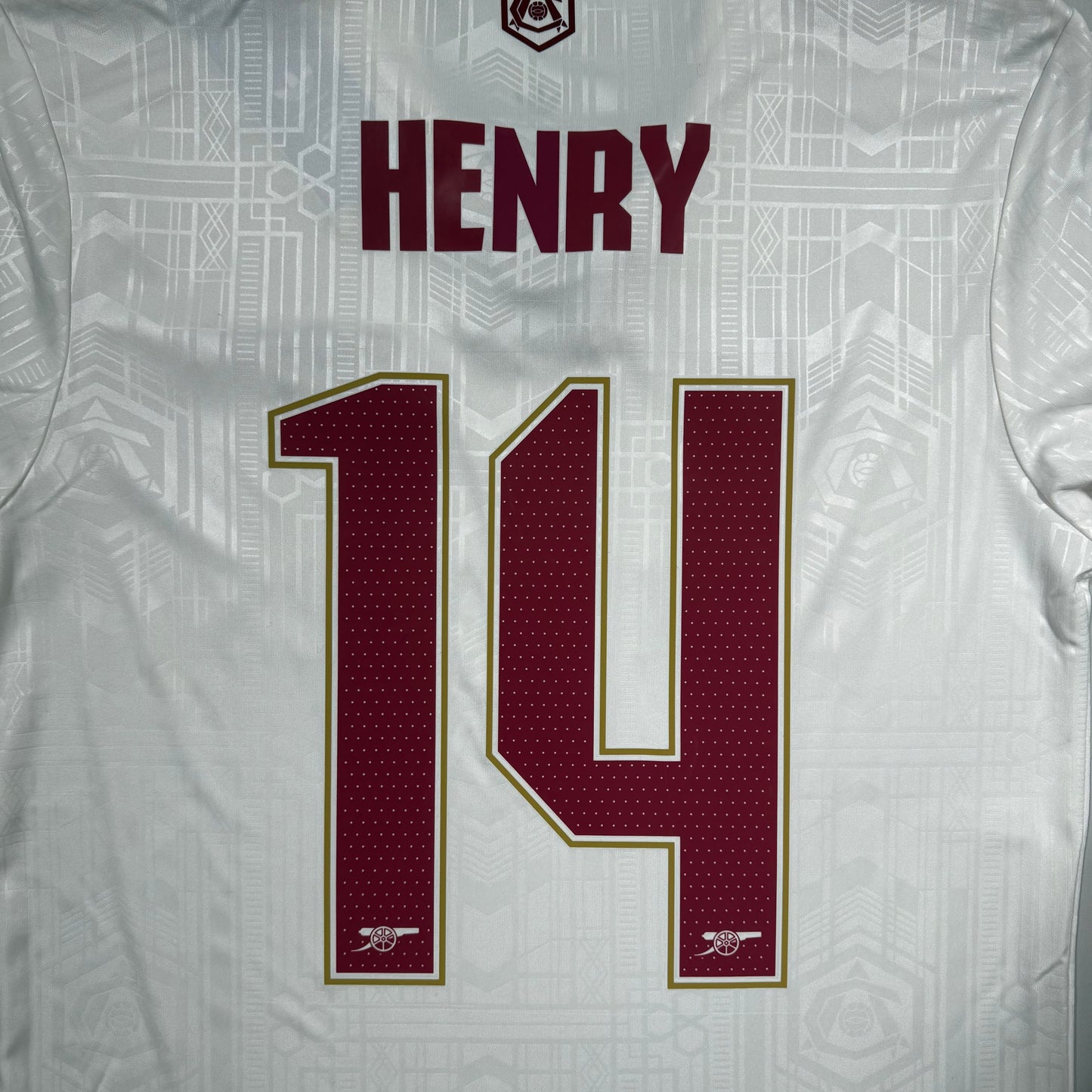 Official #14 Henry 25/26 Arsenal 3rd Stadium Shirt Long Sleeve EU Edition