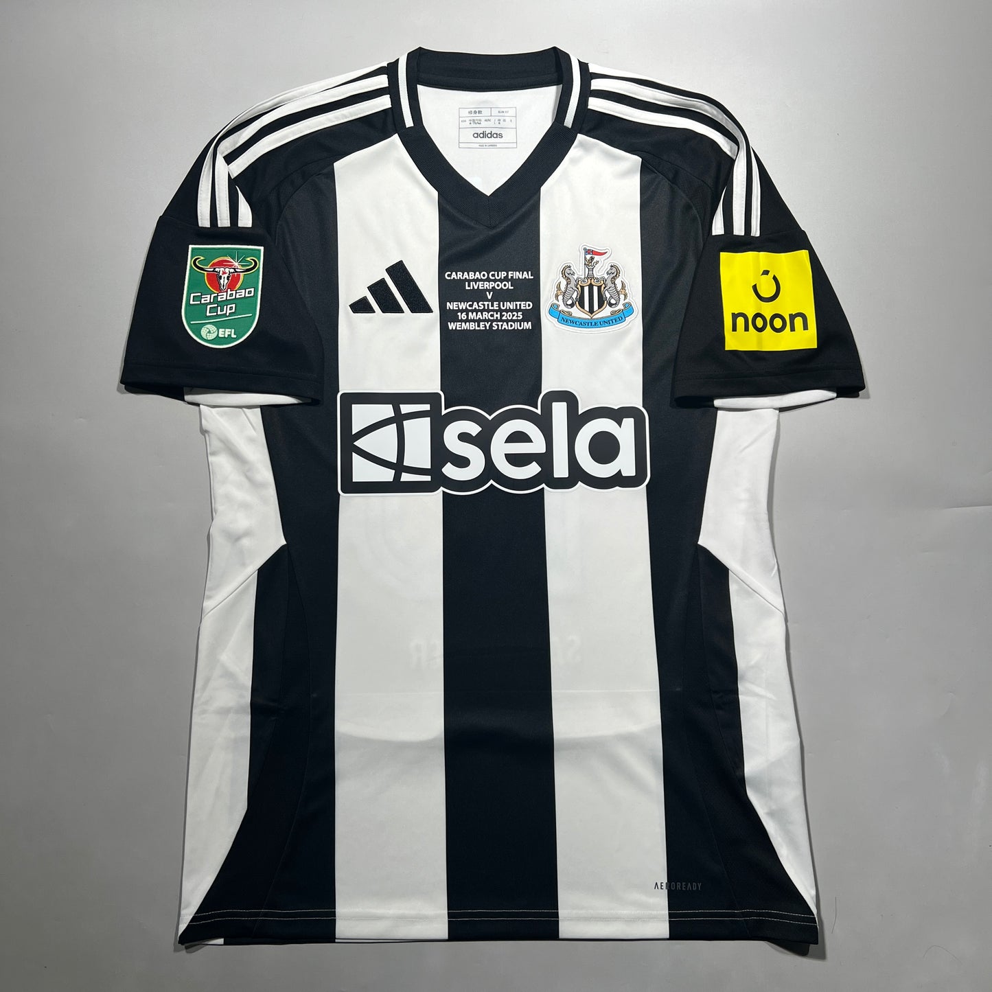 Official #10 Gordon 24/25 Newcastle United Home Stadium Shirt Carabao Cup Size S/M(JP:L)