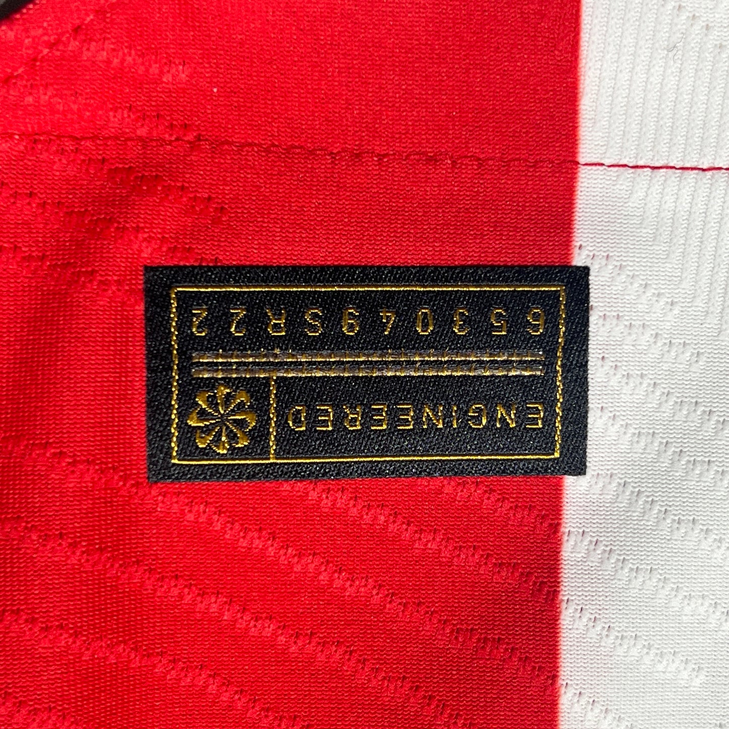 Official #7 Griezmann 23/24 Atletico Madrid Copa Del Rey Home Player Issue Long Sleeve Shirt Size M