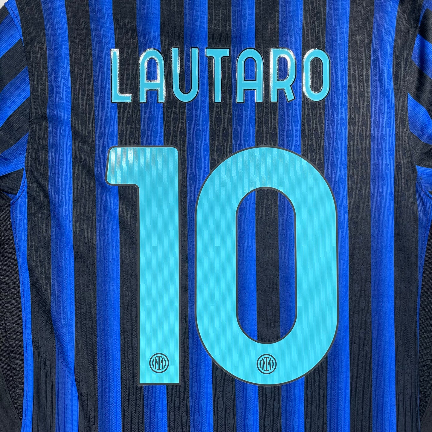 Official #10 Lautaro 25/26 Inter Home Authentic Shirt FIFA Club World Cup 25 USA Official Player Patch