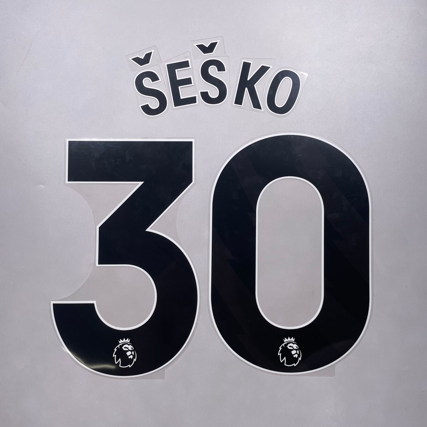 Official 25/26 Manchester United Away English Premier League Name & Number set