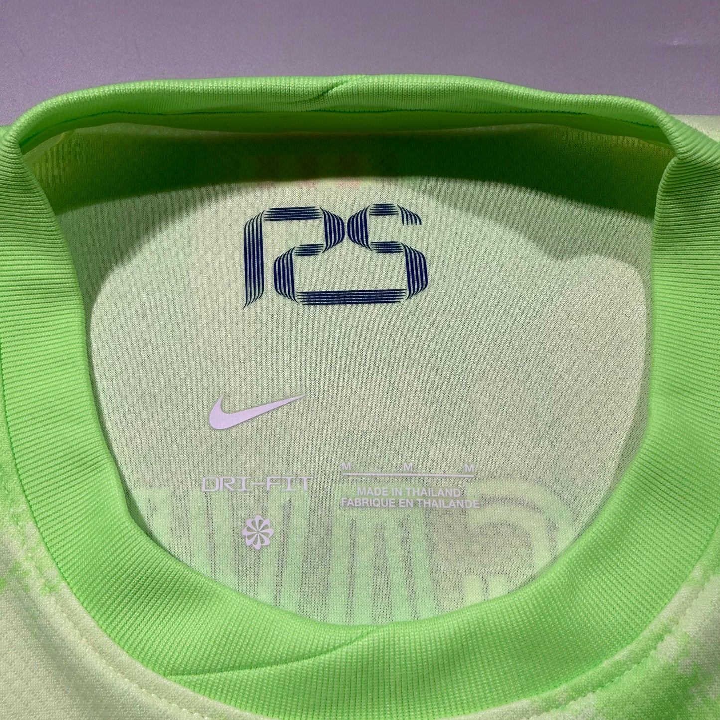 Official #6 Gavi 24/25 FC Barcelona 3rd Stadium Shirt Supercopa Size M