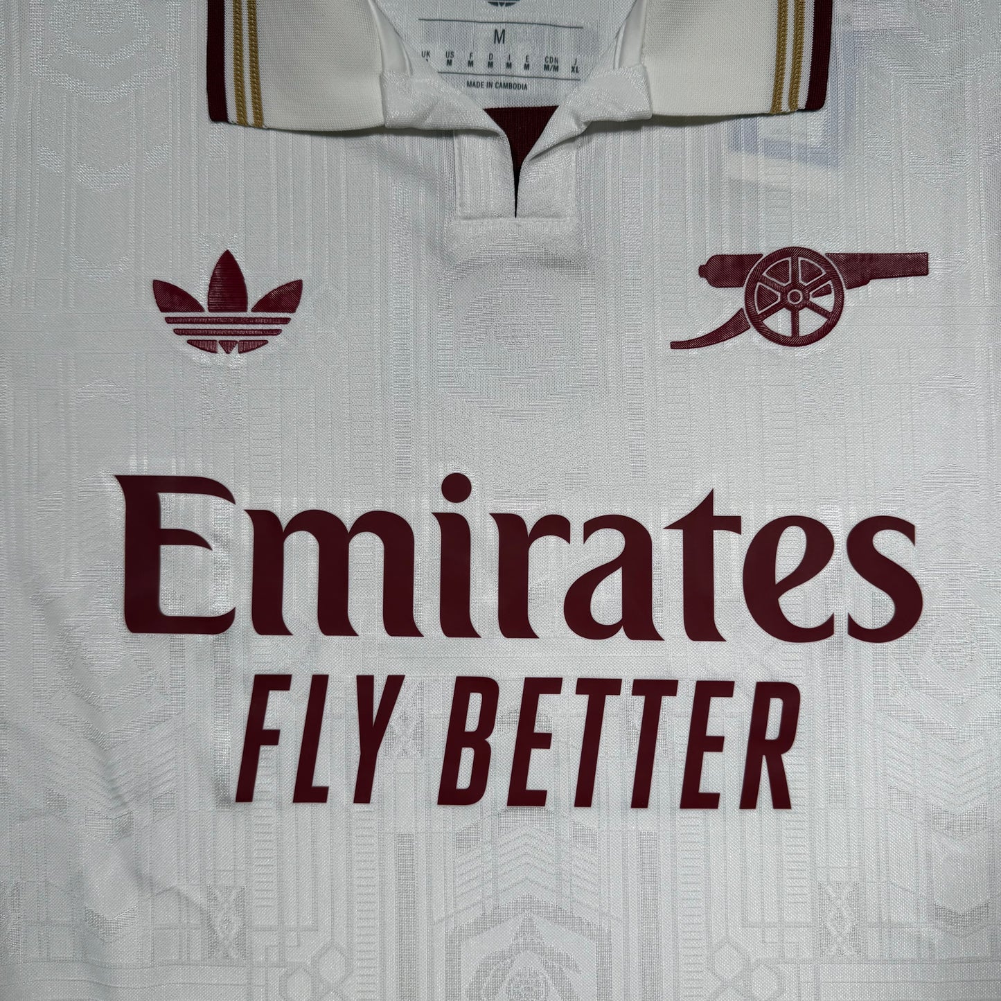 Official #7 Pires 25/26 Arsenal 3rd Authentic Shirt EU Edition