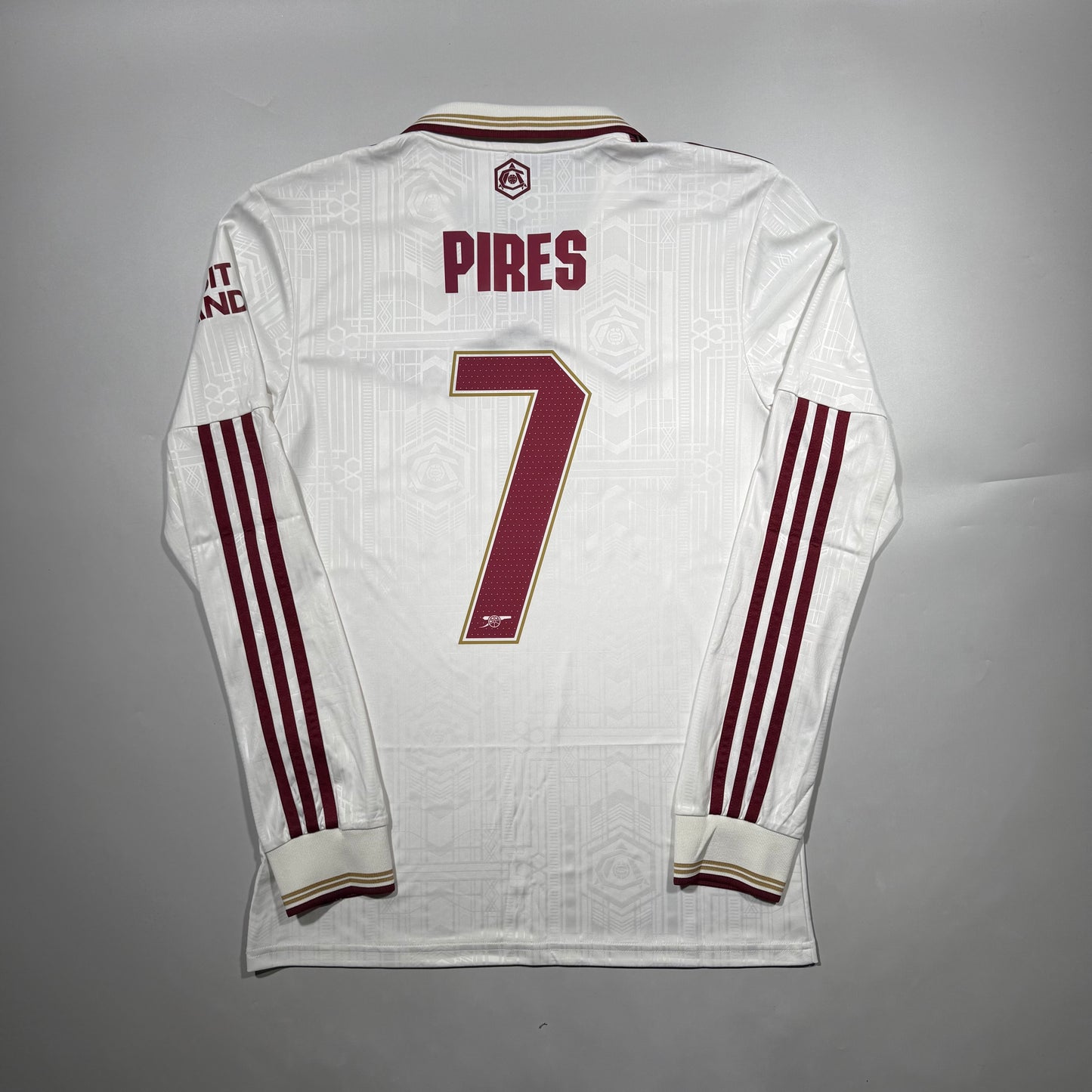 Official #7 Pires 25/26 Arsenal 3rd Stadium Shirt Long Sleeve EU Edition