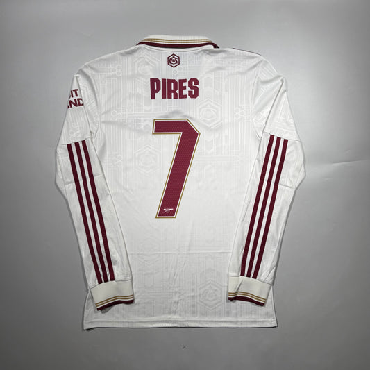 Official #7 Pires 25/26 Arsenal 3rd Stadium Shirt Long Sleeve EU Edition