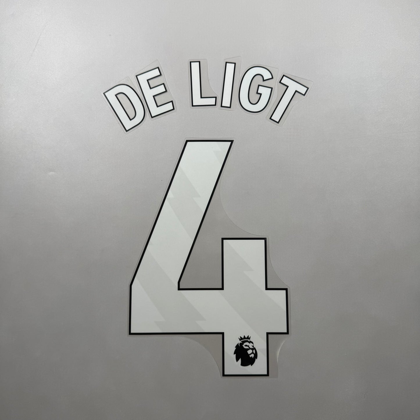 Official 25/26 Manchester United 3rd English Premier League Name and Number set