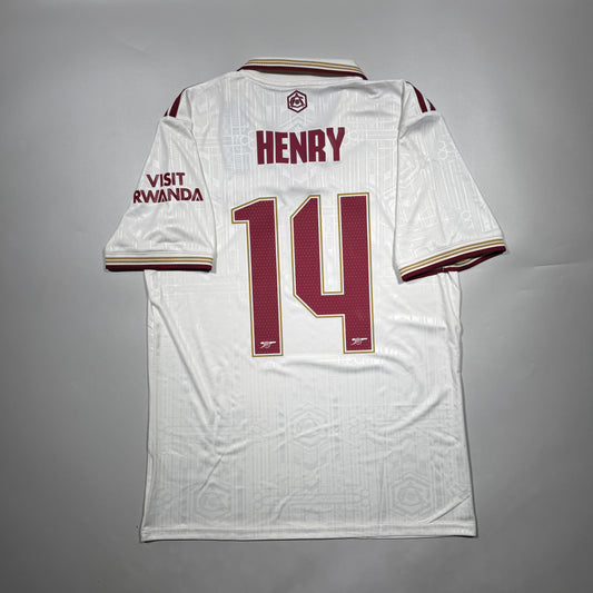 Official #14 Henry 25/26 Arsenal 3rd Stadium Shirt EU Edition