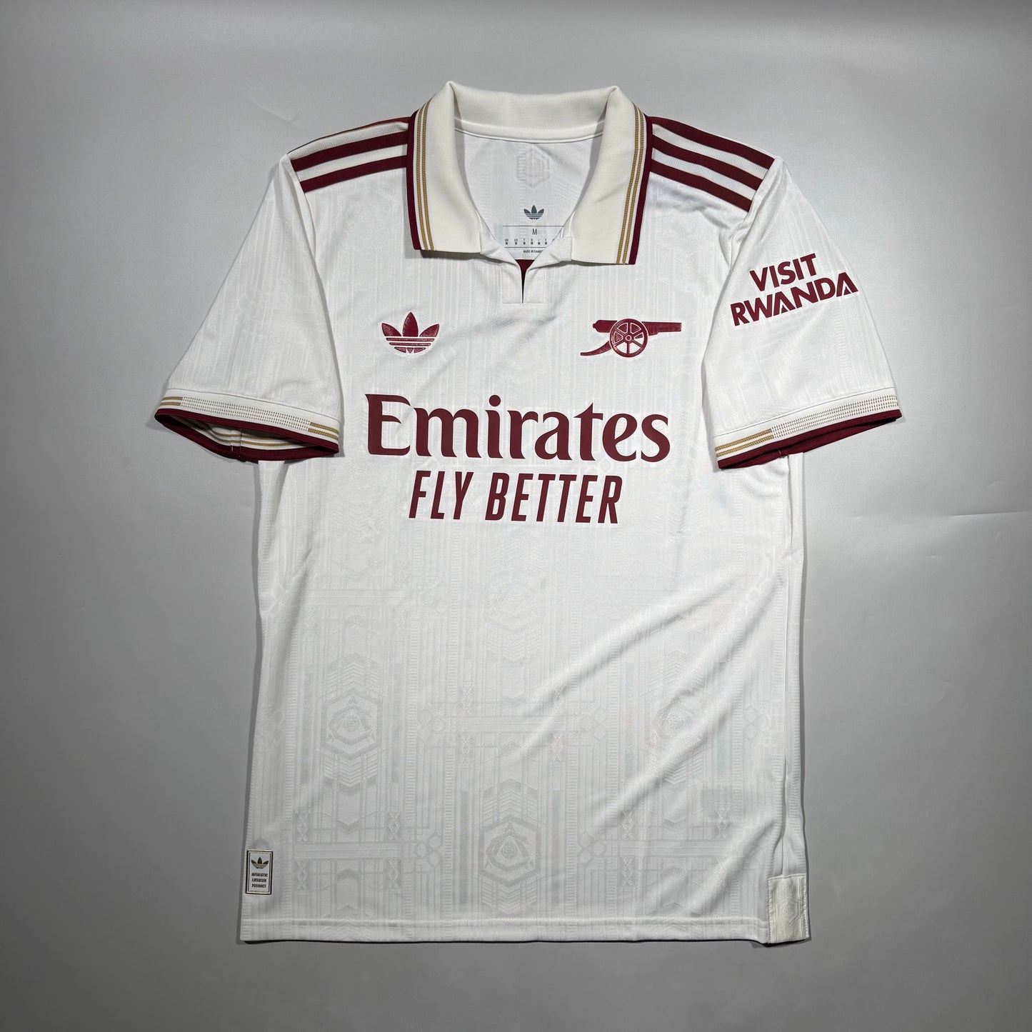 Official #56 Dowman 25/26 Arsenal 3rd Authentic Shirt EU Edition
