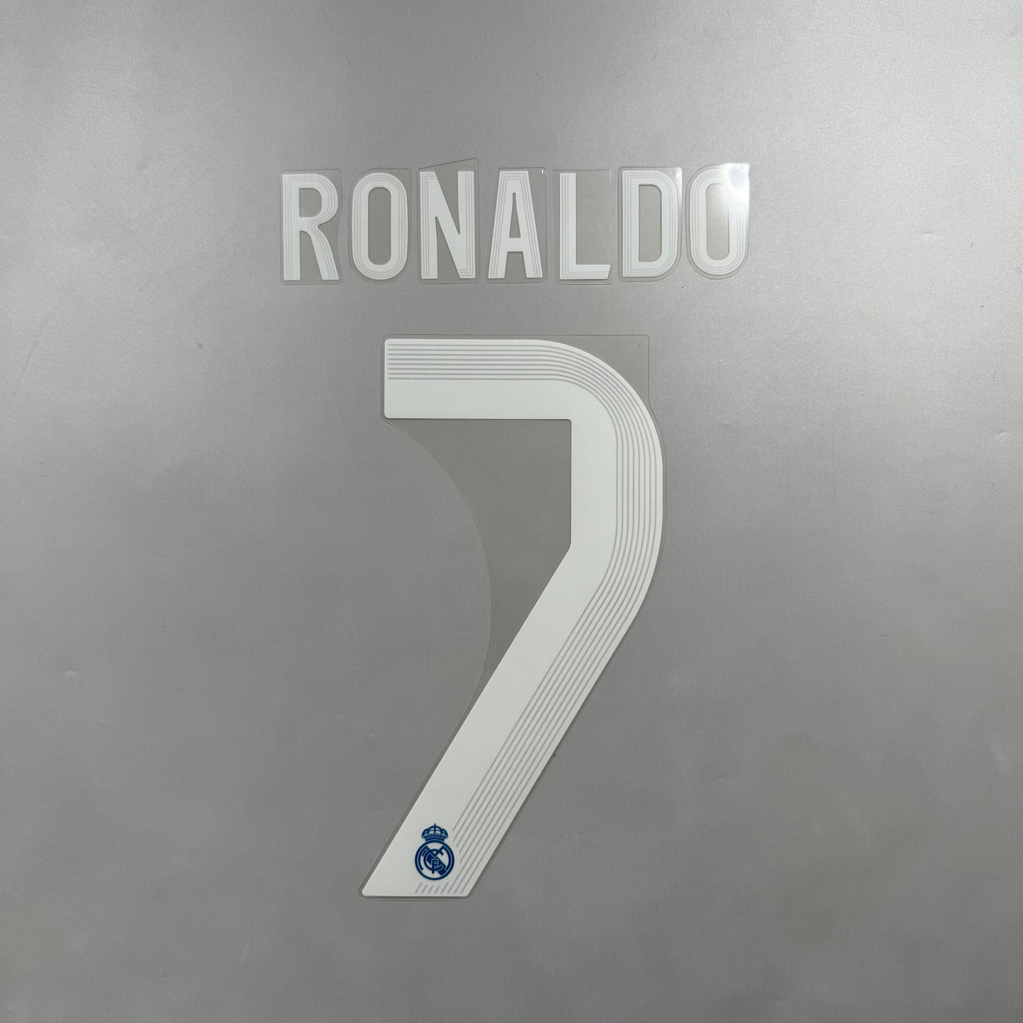 Official #7 Ronaldo 25/26 Real Madrid 3rd Name and Number set