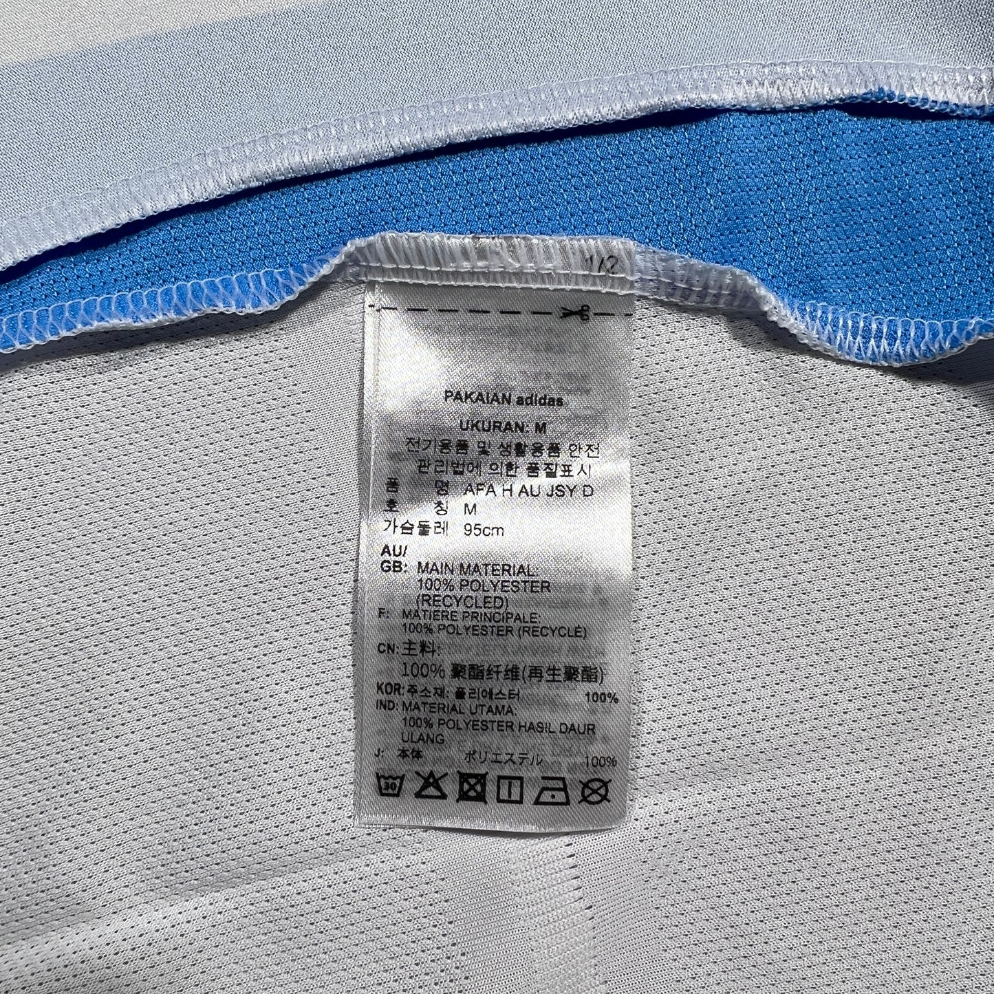 Official #11 Di Maria 2024 Argentina Home Authentic Shirt Copa America USA 2024 Final Last Dance Size S/M（JP:L）