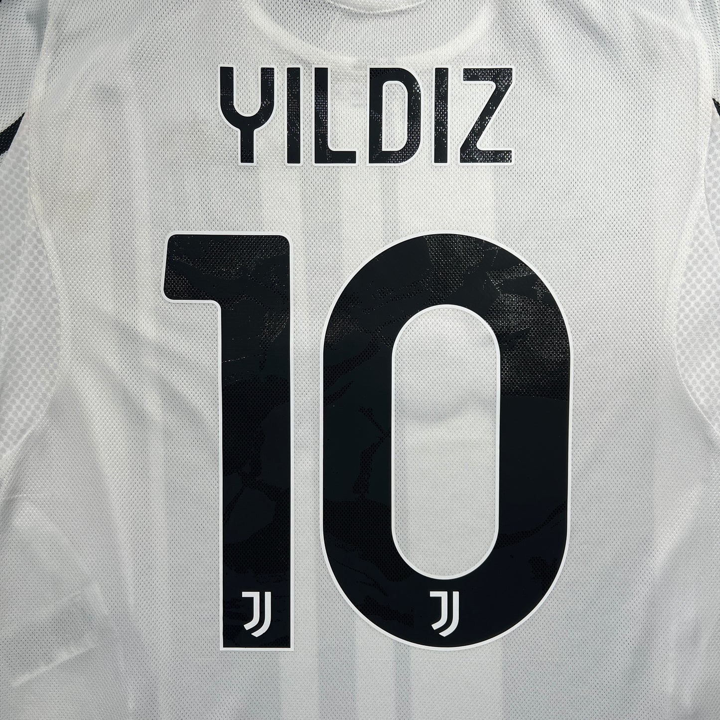 Official #10 Yildiz 25/26 Juventus Home Authentic Shirt FIFA Club World Cup 25 USA Official Player Patch Size M（JP:XL）
