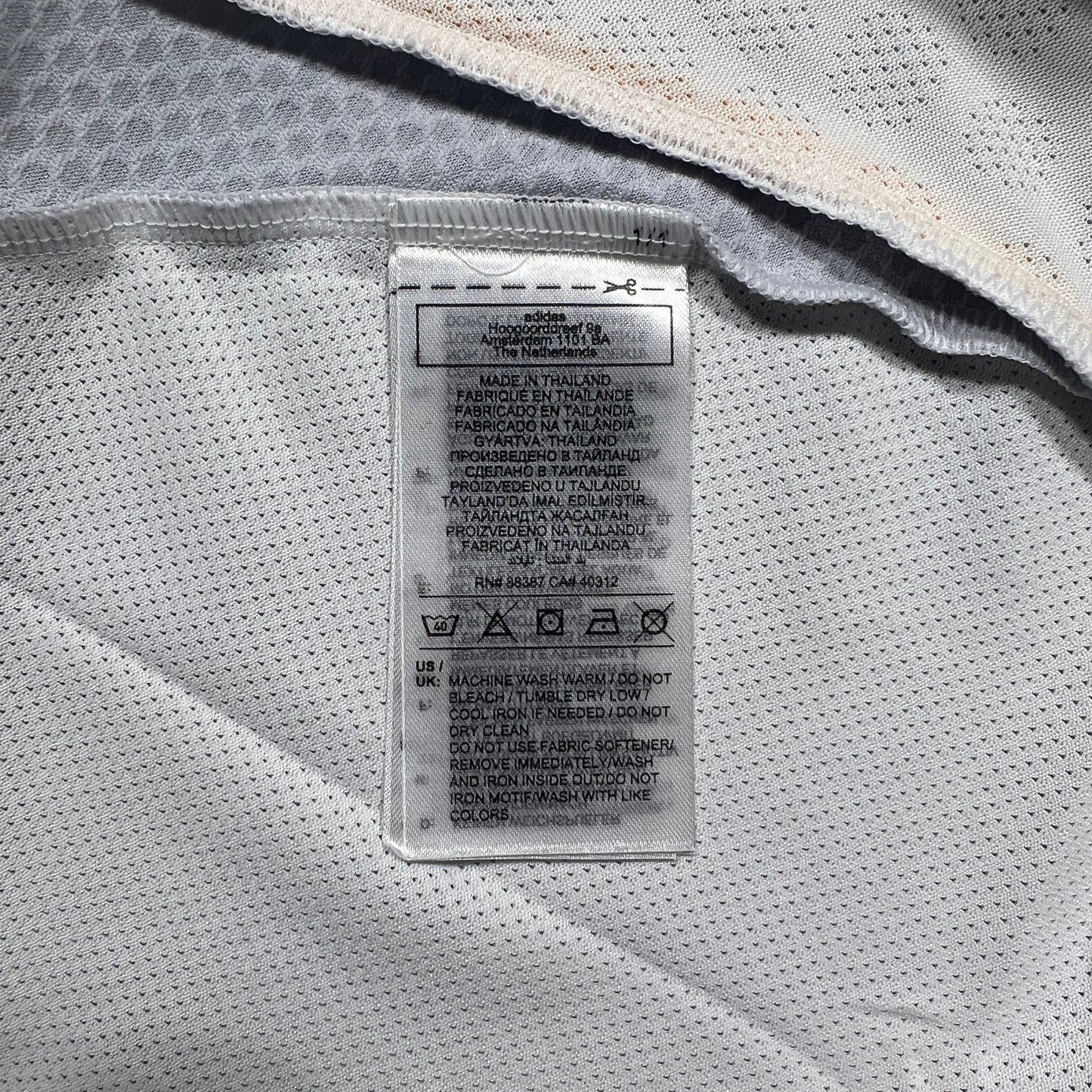 Official #30 Mastantuono 25/26 Real Madrid Home Authentic Shirt Champions League Size M(JP:XL)