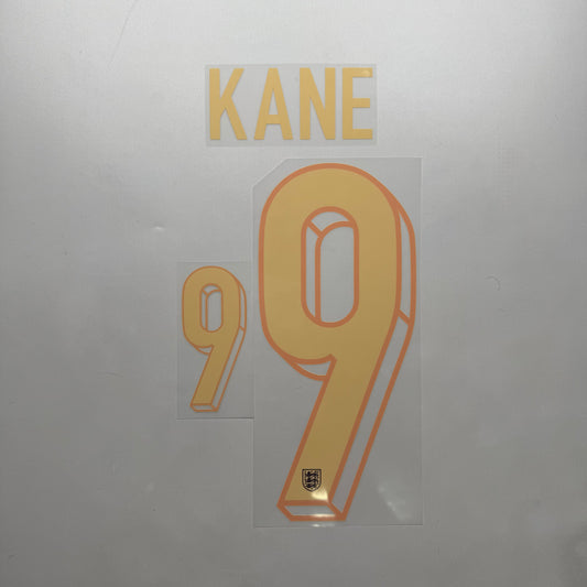 #9 Kane 2024 England Away Name & Number set