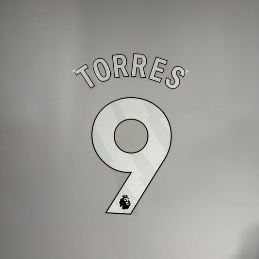 #9 Torres | 25-26 Liverpool Home Name & Number set LEGEND