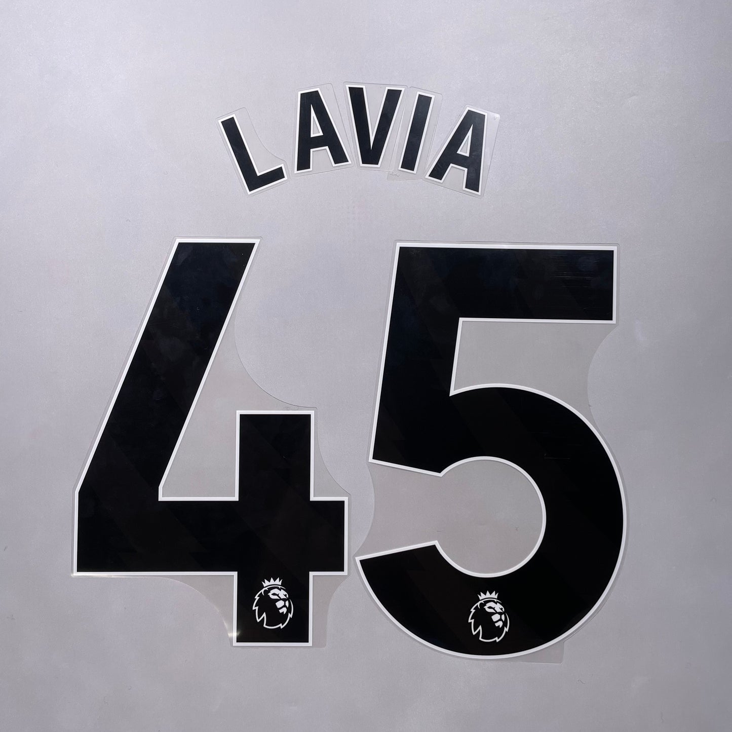 Official 25/26 Chelsea Away English Premier League Name & Number set