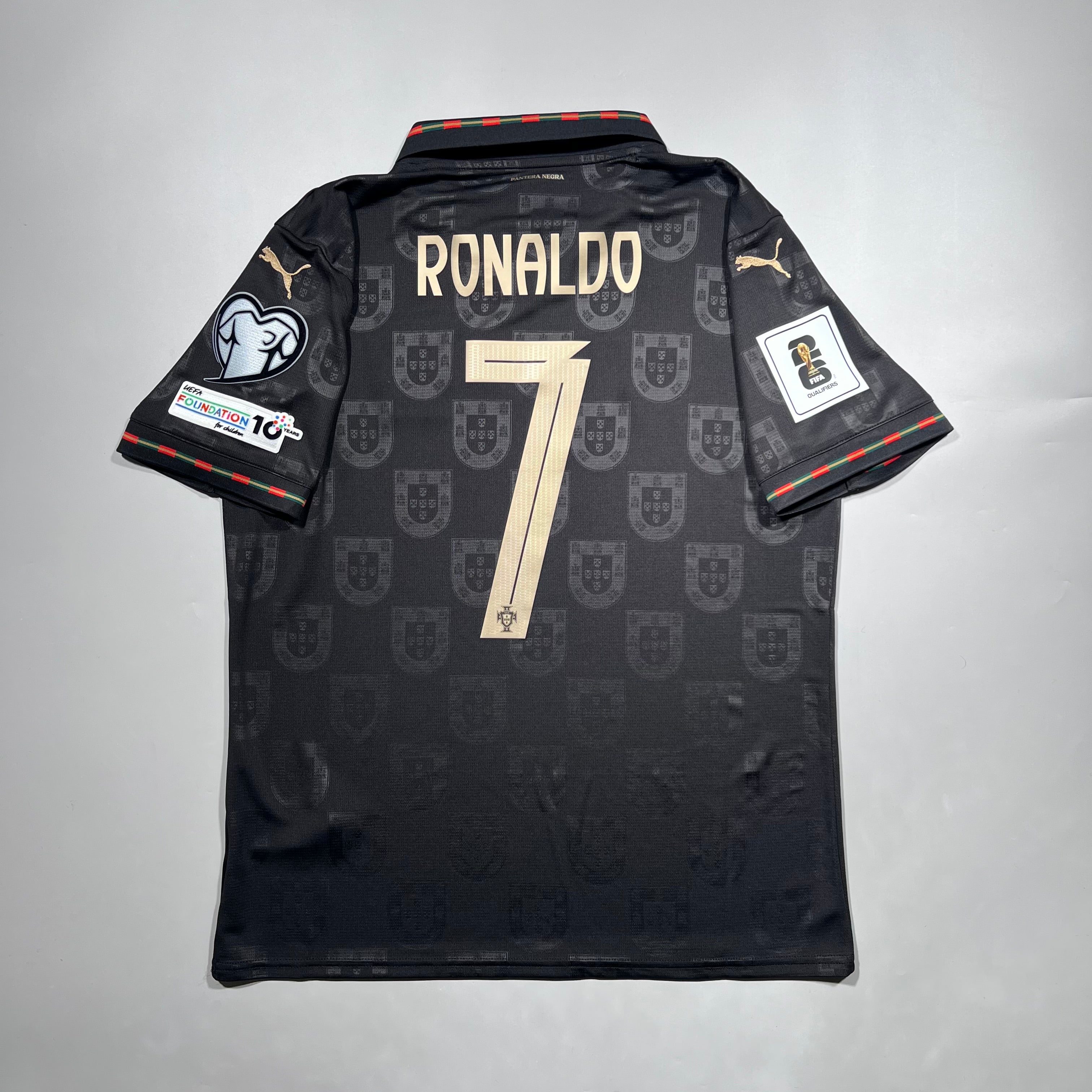タグ有　ポルトガル代表 2025 オーセン　ロナウド #7 パッチ 正規品 Pre-Order Official #7 Ronaldo 2025 Portugal Special Edition