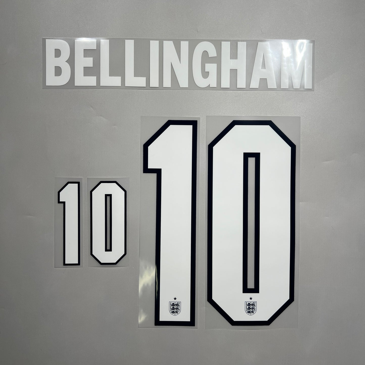 Official #10 Bellngham 2026 England Away Name & Number set