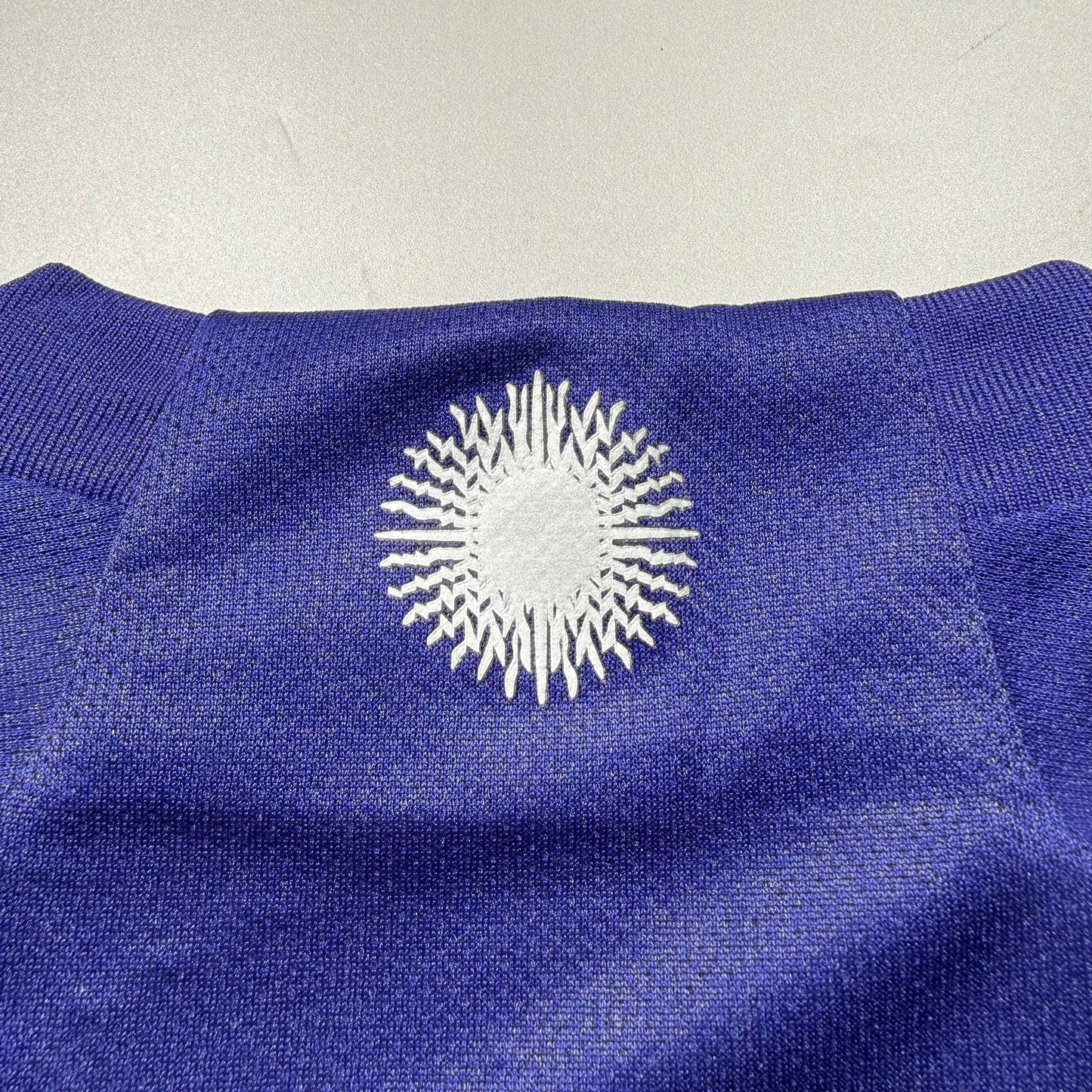 Official #9 J. Alvarez 2022 Argentina Away Stadium Shirt Qatar World Cup Argentina vs Poland Size M=JP:XL