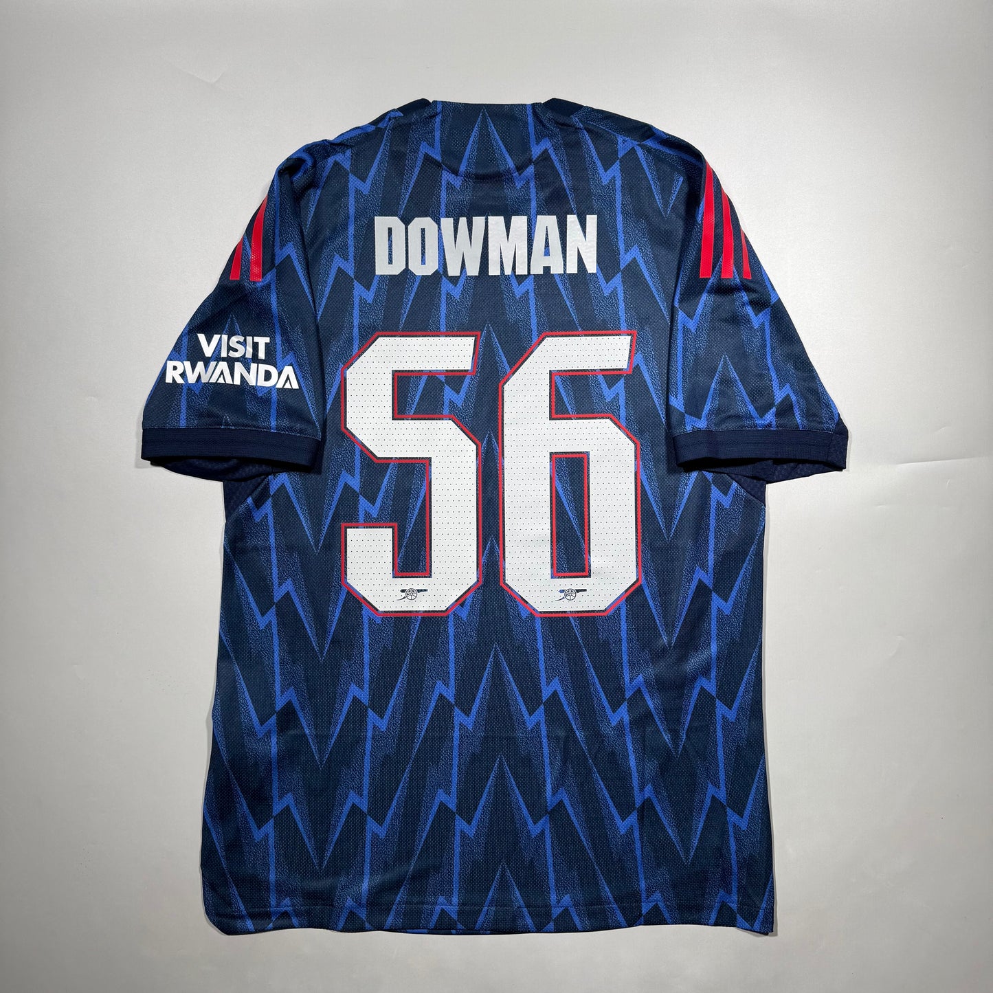 Official #56 Dowman 25/26 Arsenal Away Authentic Shirt EU Edition
