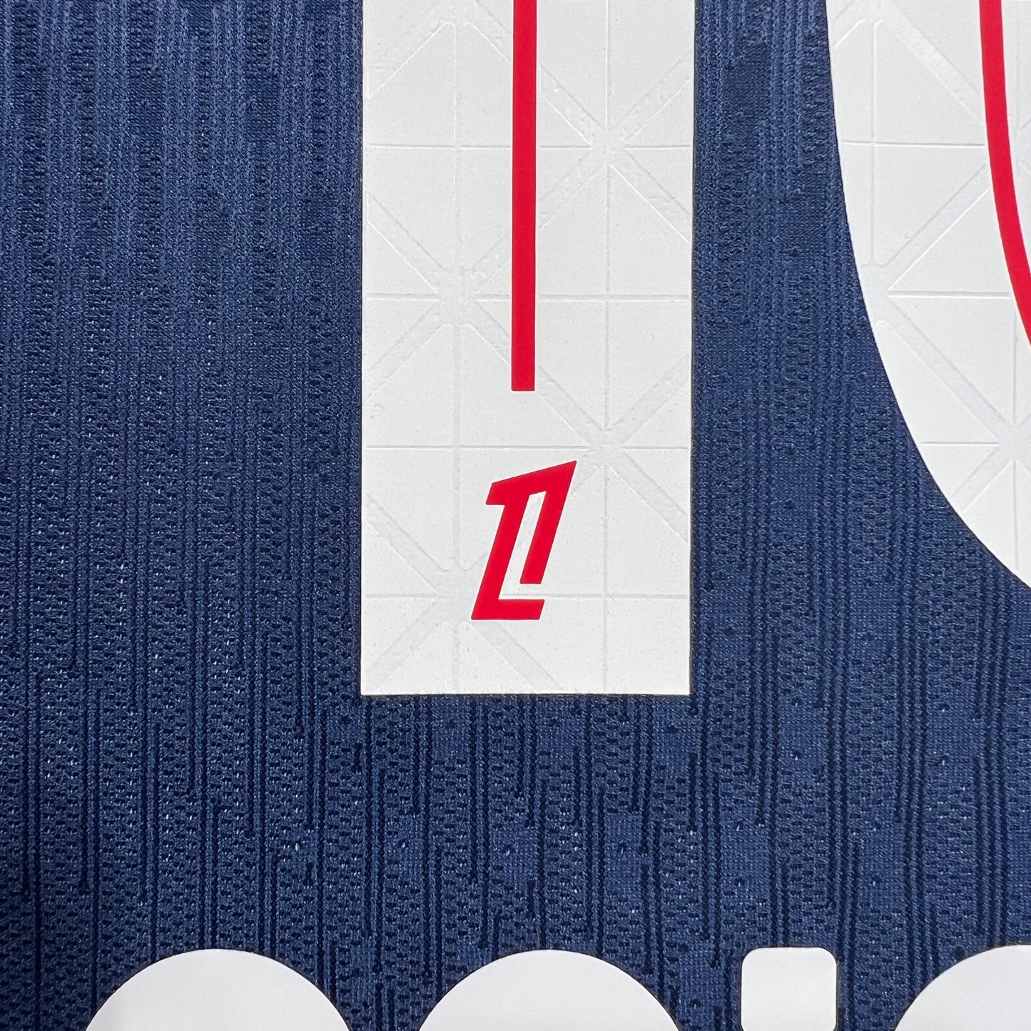Official #10 O. Dembele 25/26 Paris Saint-Germain Home Authentic Shirt Ligue 1 Full Patch Size L