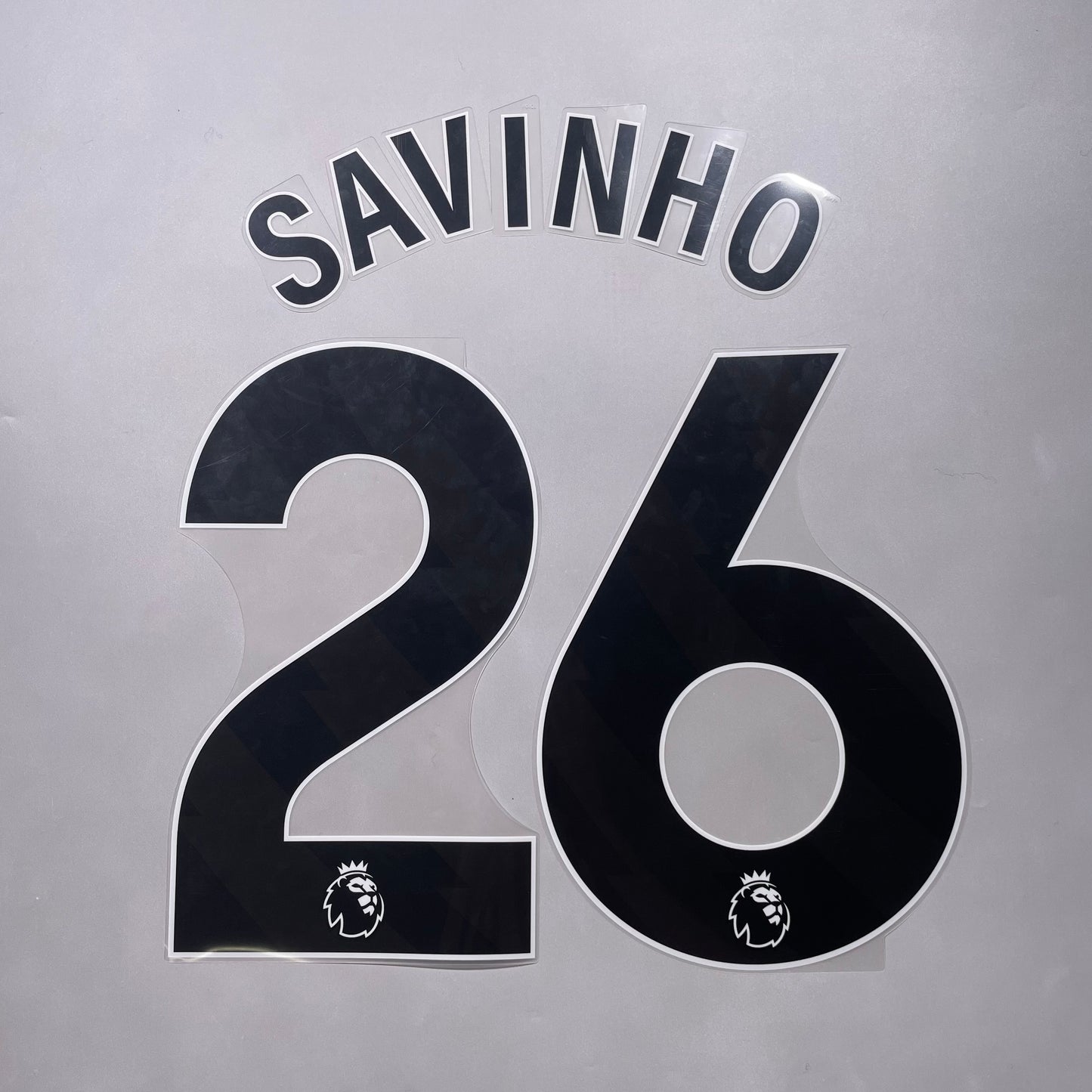 Official 25/26 Manchester City 3rd English Premier League Name & Number set
