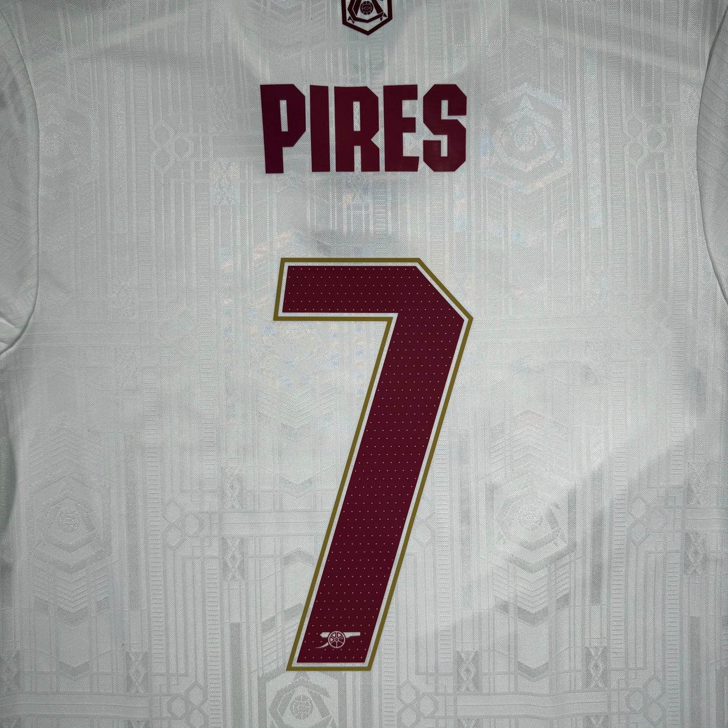 Official #7 Pires 25/26 Arsenal 3rd Authentic Shirt EU Edition