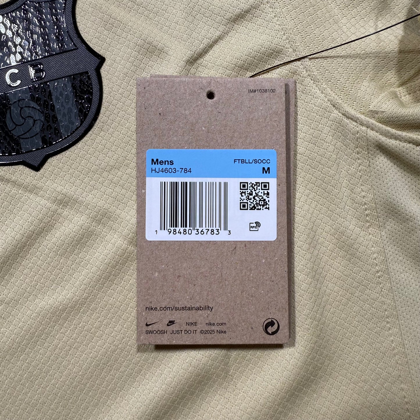 25/26 FC Barcelona × Kobe Bryant Away Stadium shirt Official