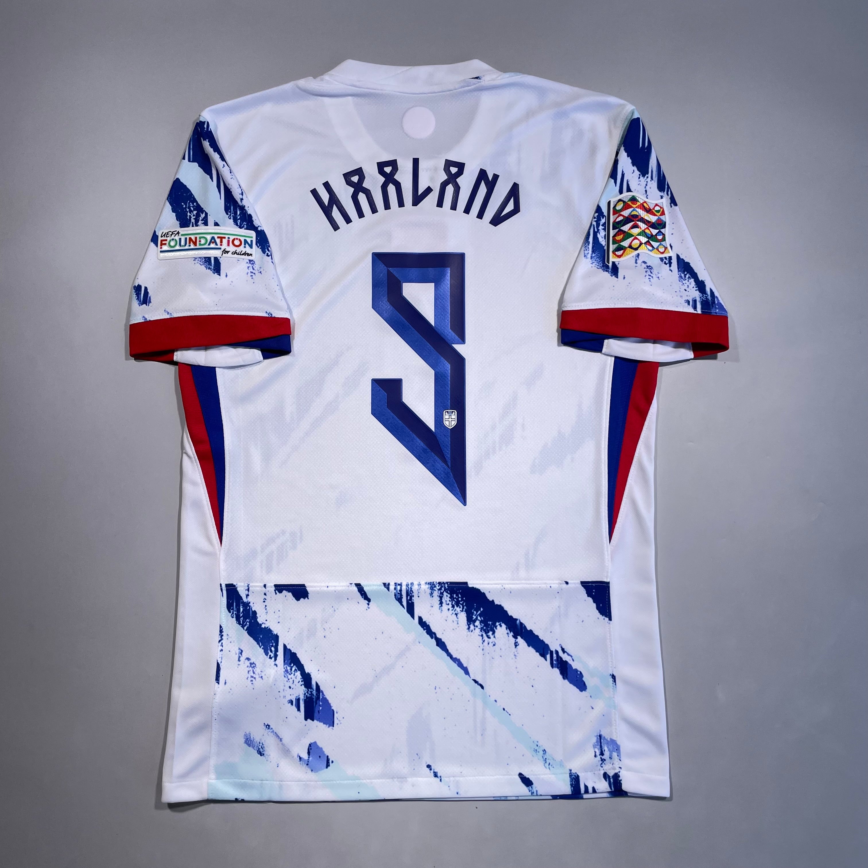 【正規品】ノルウェー代表ホーム2024/25ハーランド 2024 ノルウェー代表 ユニフォーム ハーランド 2024 ノルウェー