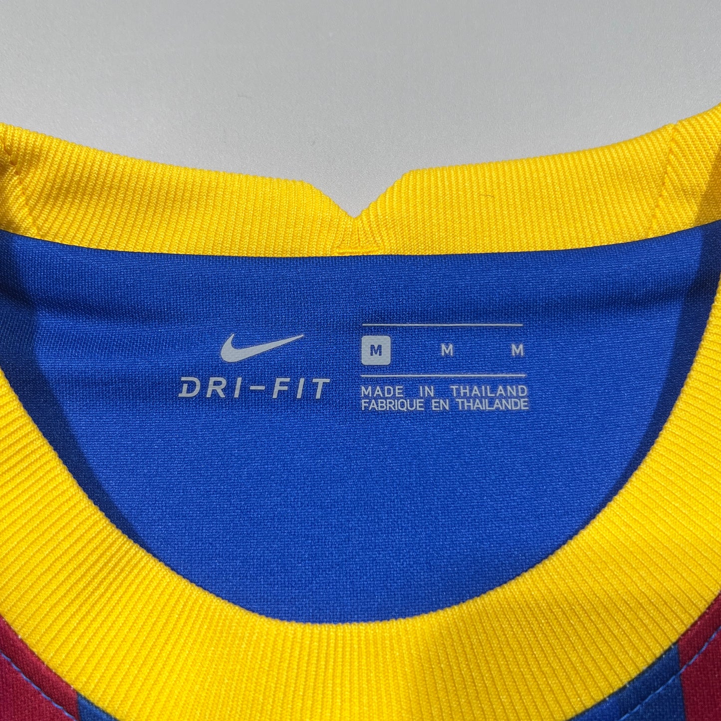 Official #10 Messi 20/21 Barcelona Classico Stadium Shirt Size M
