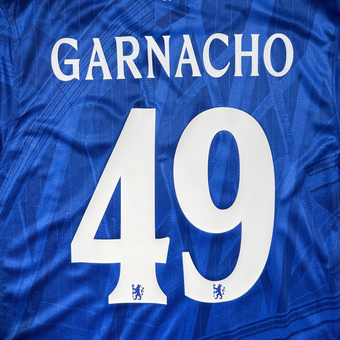 Official #49 Garnacho 25/26 Chelsea Stadium Shirt Fa Cup Size L