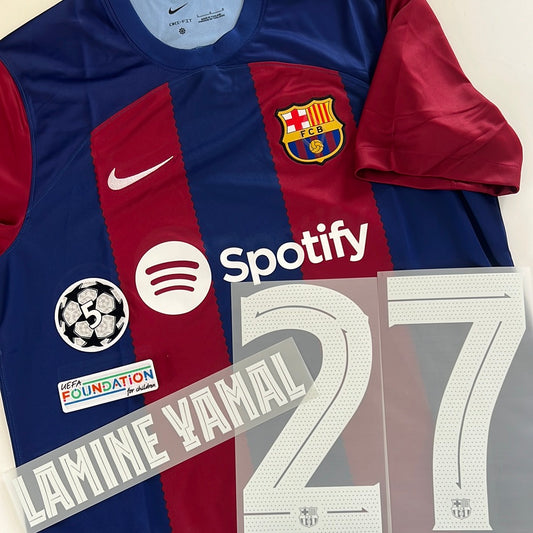 LAMINE YAMAL | 23-24 Barcelona Home CL