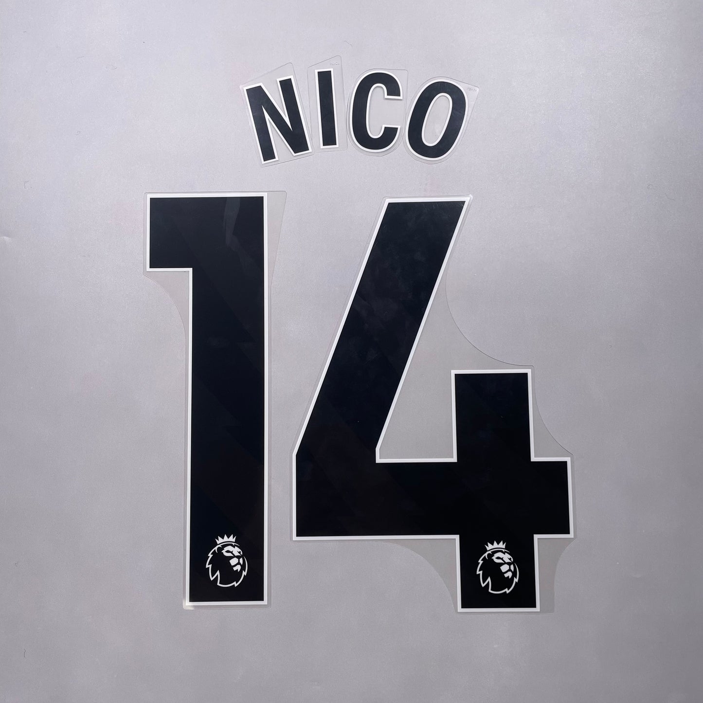 Official 25/26 Manchester City 3rd English Premier League Name & Number set