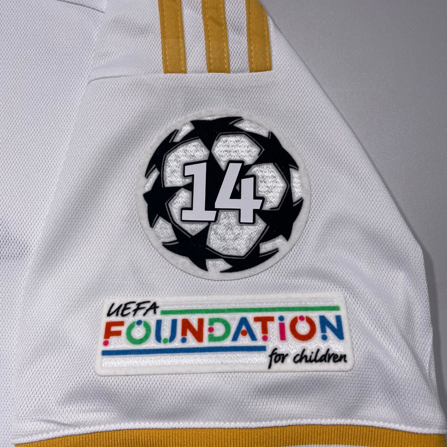 Official #8 Kroos 23/24 Real Madrid Home Stadium Shirt Champions League Final
