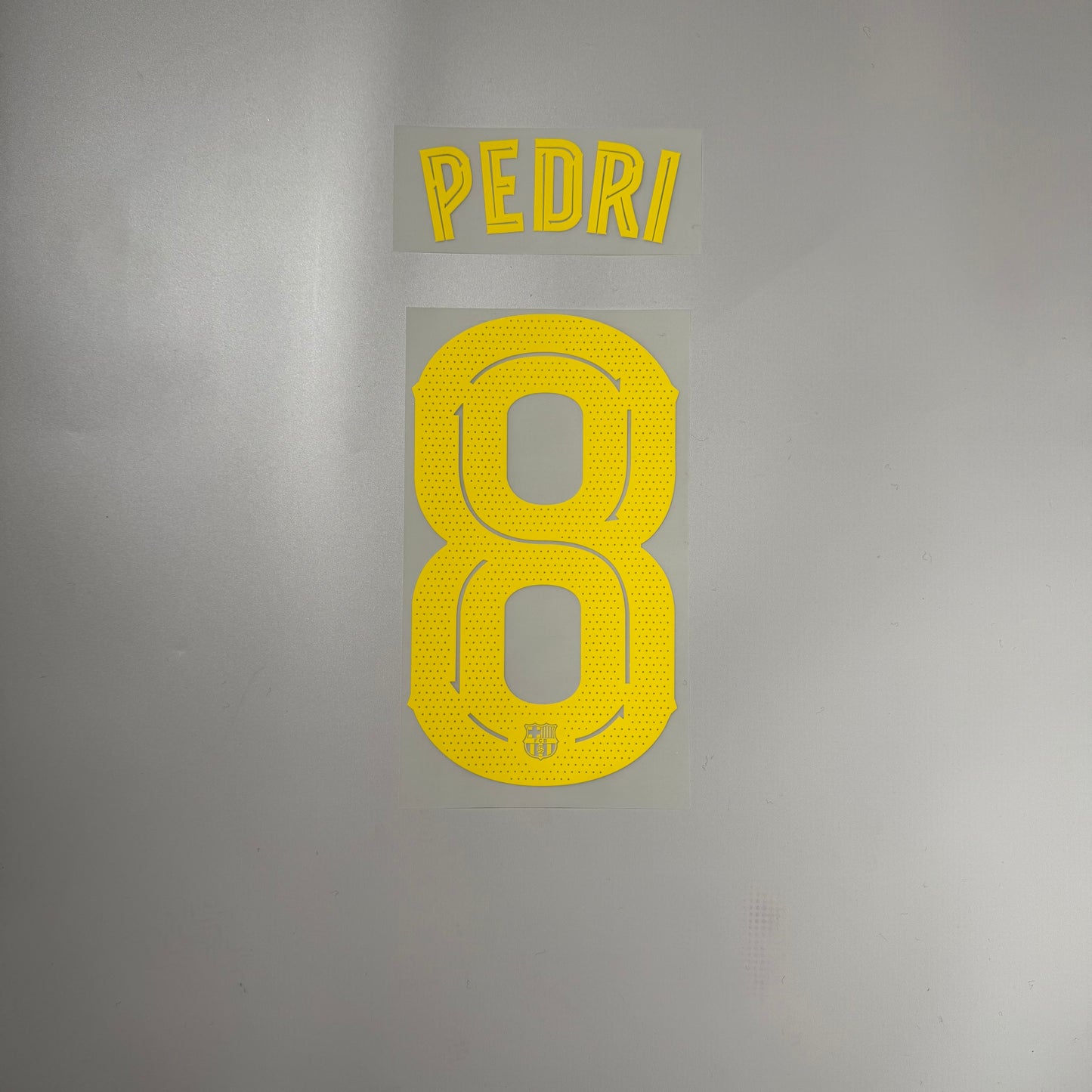 #8 Pedri | 25-26 FC Barcelona Home Name & Number set for UCL