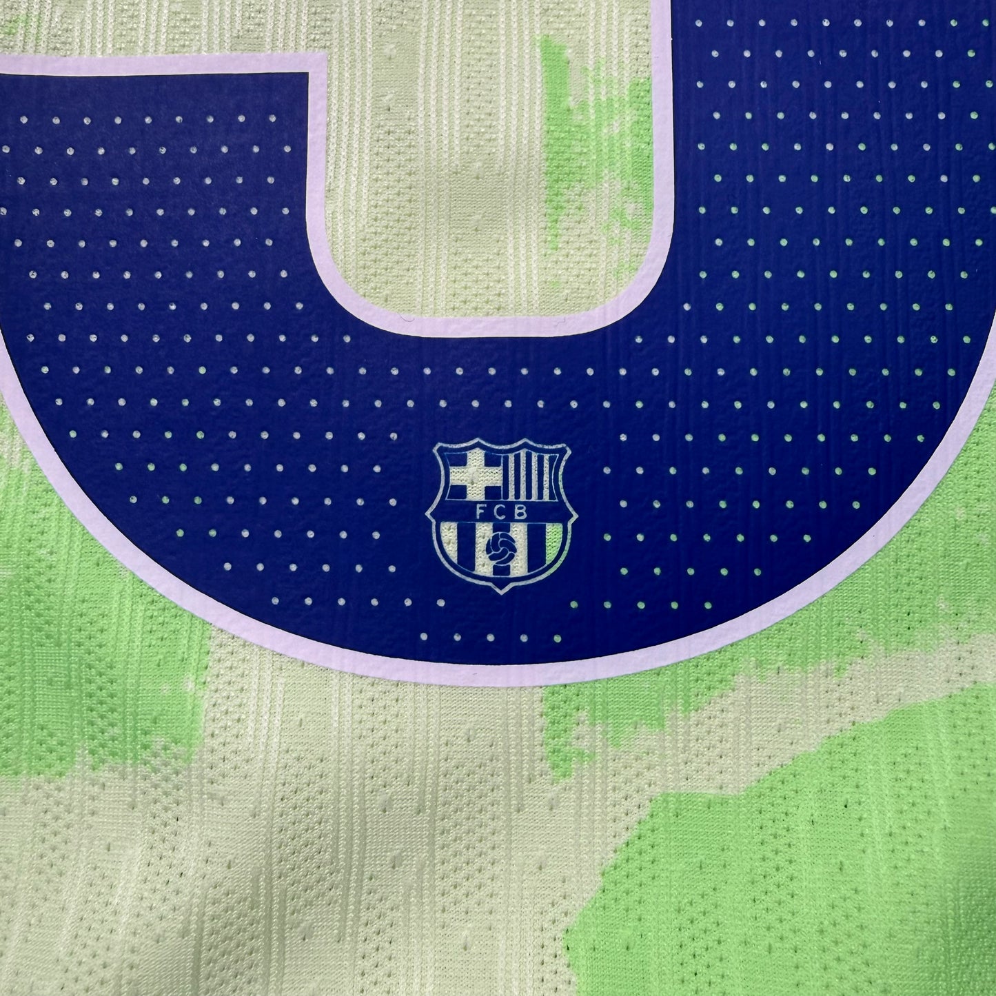 Official #5 Cubarsi 25/26 FC Barcelona 3rd Authentic Shirt La Liga