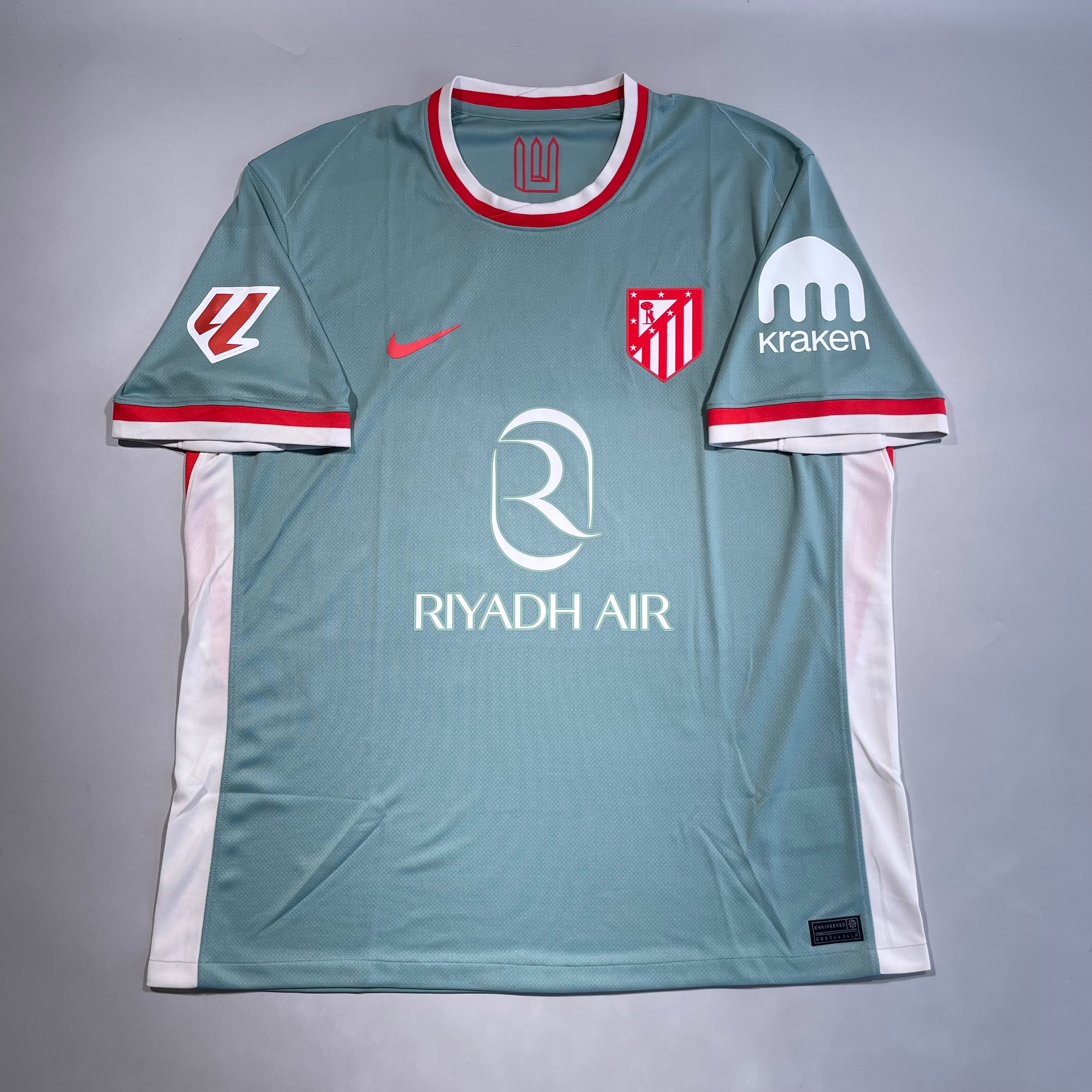 Official #19 J. Alvarez 24/25 Atletico Madrid Away Stadium Shirt