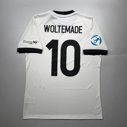 Official #10 Woltemade 2024 Germany 125th Anniversary Shirt UEFA European U21  Championship 2025
