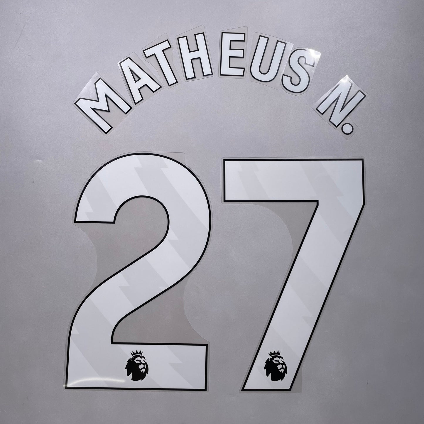 Official 25/26 Manchester City Away English Premier League Name & Number set