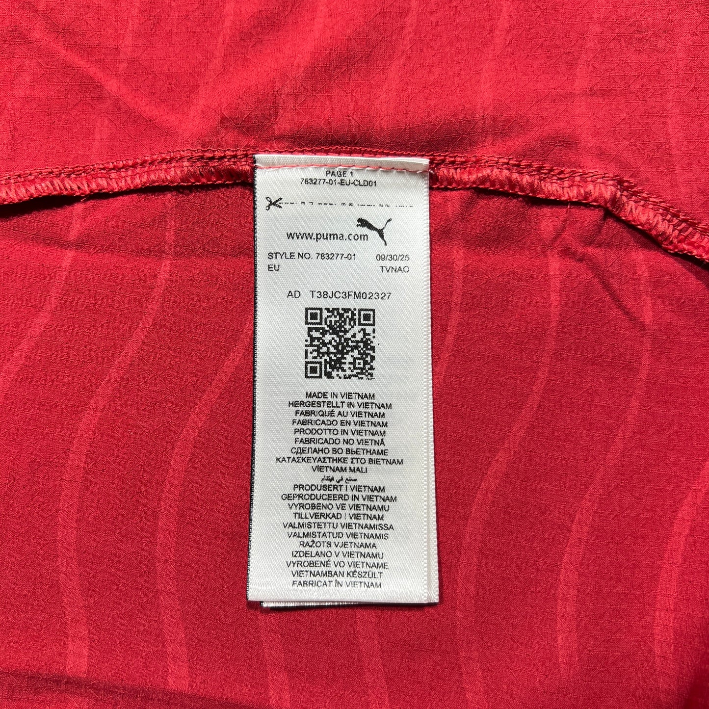 Official #7 Ronaldo 2026 Portugal Home Authentic Shirt Long Sleeve