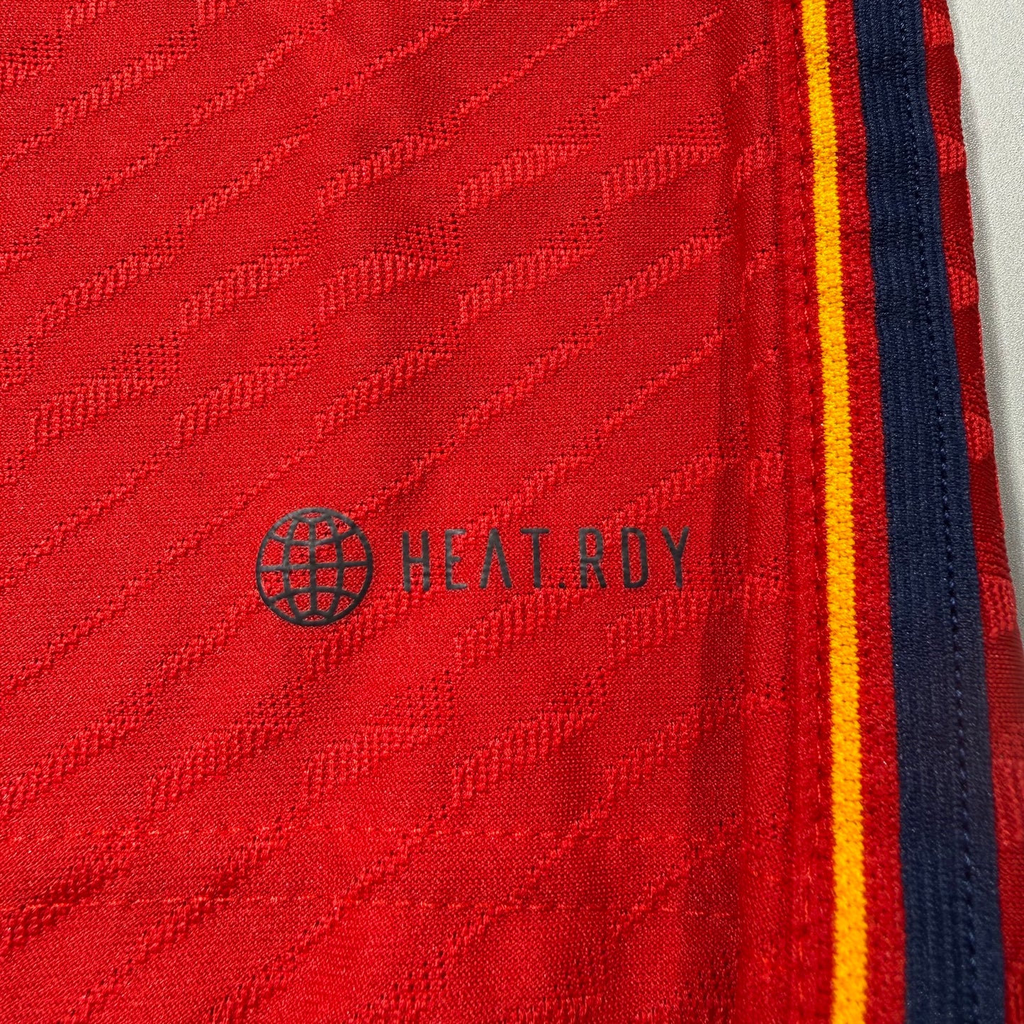 Official #19 Lamine Yamal 2022 Spain Home Authentic Shirt Size M=JP:XL
