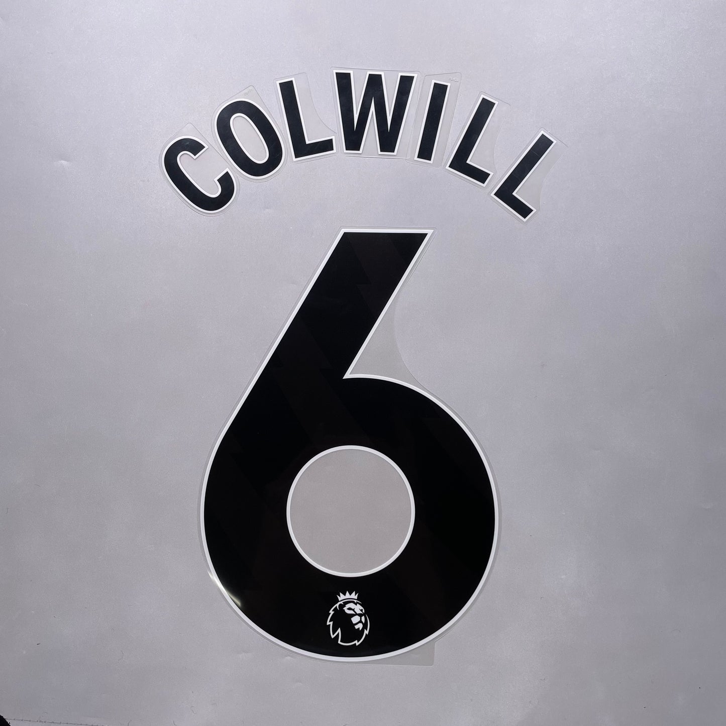 Official 25/26 Chelsea Away English Premier League Name & Number set