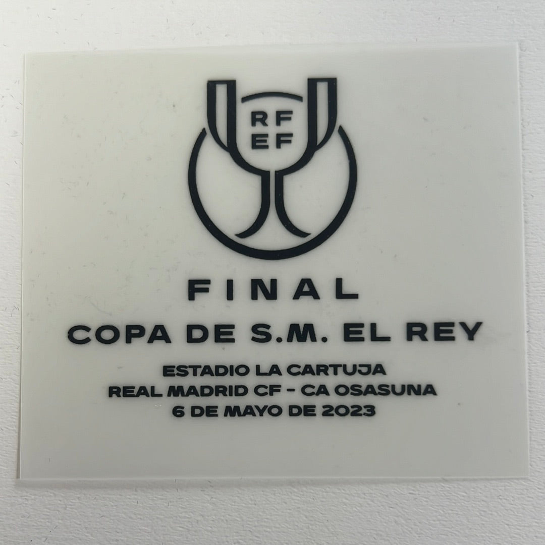 22-23 Copa Del Rey Real Madrid Patch Sets